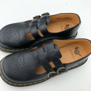 Black Dr. Martens Mary Jane